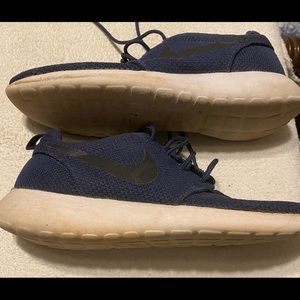 Nike mens roshe one 511881-404 blue running shoes size 8